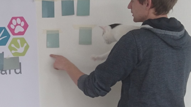 De vloer en muren